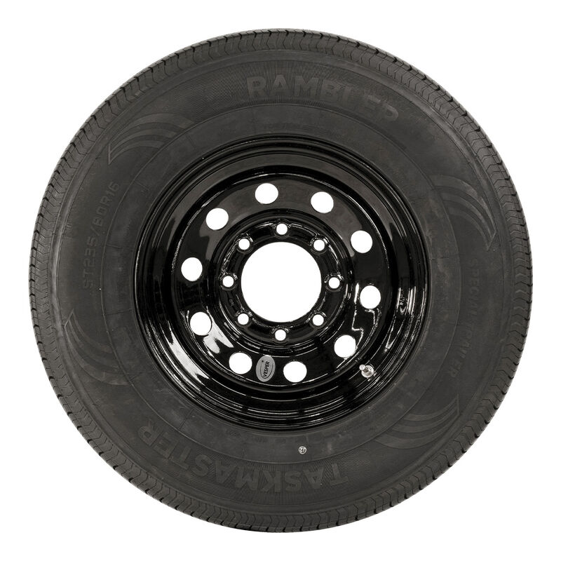 Taskmaster ST215/75R14D Rambler ST Radial Tire and Wheel Assembly image number 3