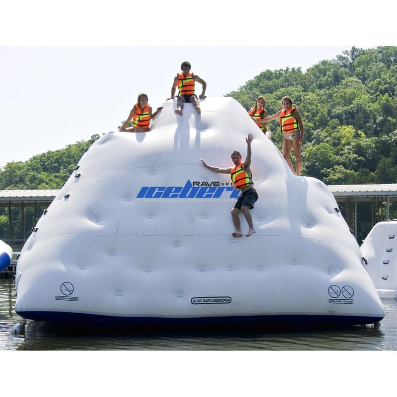 Rave Iceberg Inflatable Climbing Mountain, 14' image number 2