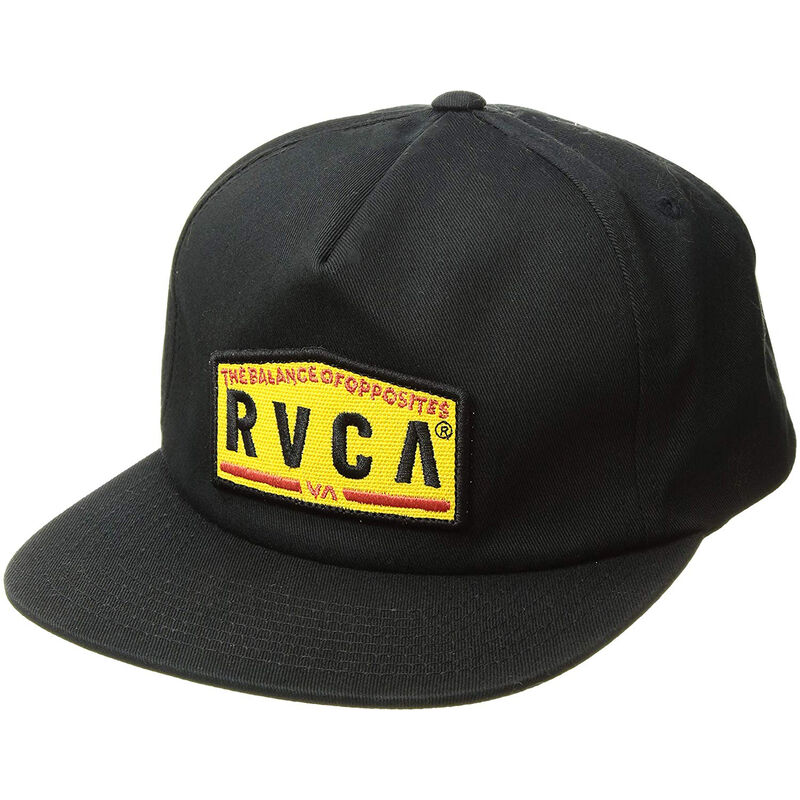 RVCA Men's Wrecking Crew Snapback Hat image number 1