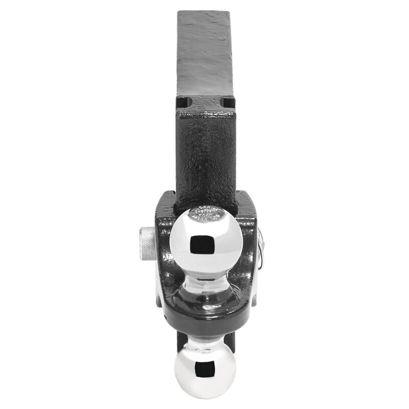 Draw-Tite Adjustable Trailer Hitch Ball Mount Fits 2 Inch Square Receiver, 10-1/2 Inch Drop, 14,000 lbs. Capacity image number 2