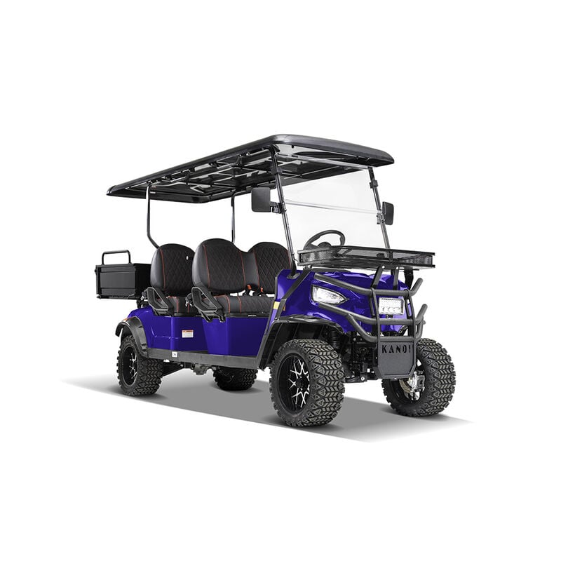 Kandi Kruiser 4-Person Ranch Electric Golf Cart, Max Speed 15 MPH image number 9