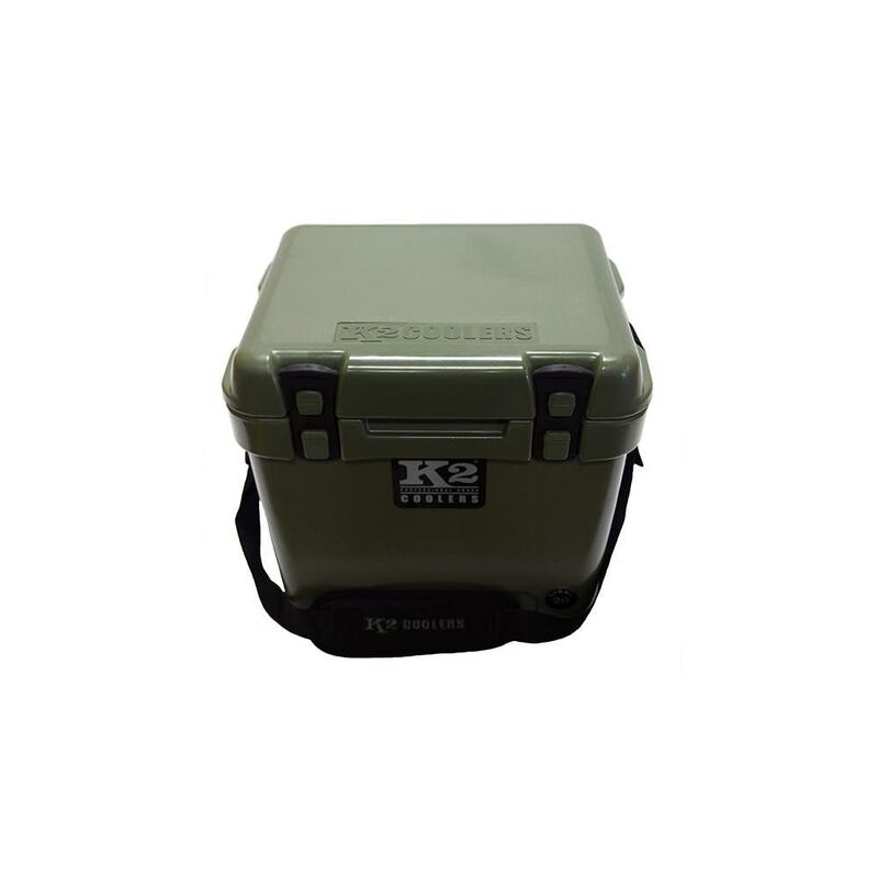 K2 Summit 20 Quart Cooler, Duck Boat Green Overton's