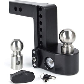 Weigh Safe Aluminum Drop Hitch w/Black Cerakote Finish