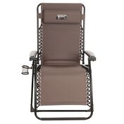 Oversize Gray Recliner - Keep Calm and Camp