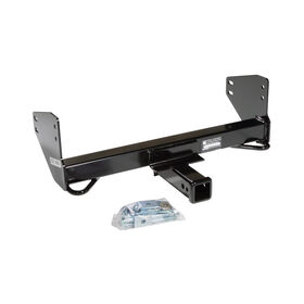 Draw Tite Front Mount Hitch Receiver, 2 Inch Square Receiver, Black