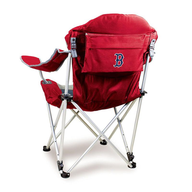 Boston Red Sox Reclining Camp Chair, Red image number 1