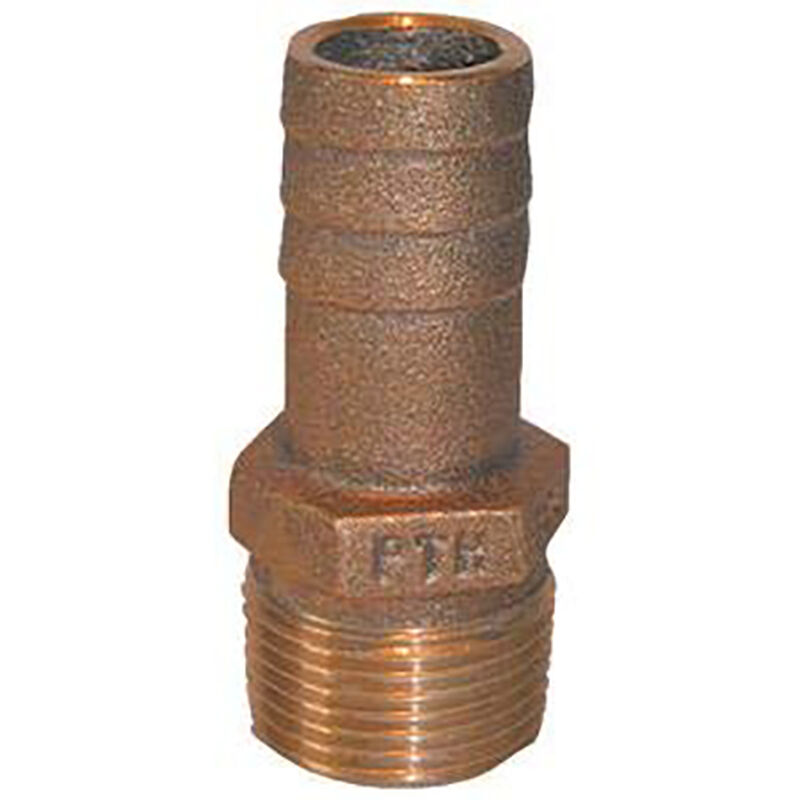 Groco Bronze Pipe-To-Hose Adapter - 3/4'' Pipe 3/4'' Hose image number 1