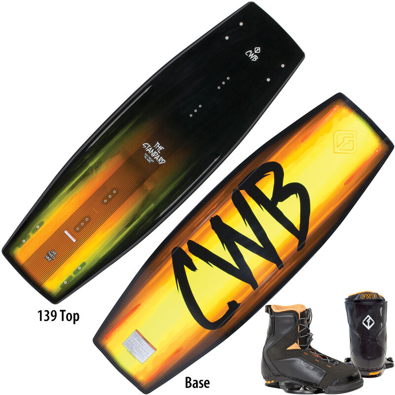 CWB The Standard Wakeboard With JT Bindings image number 1