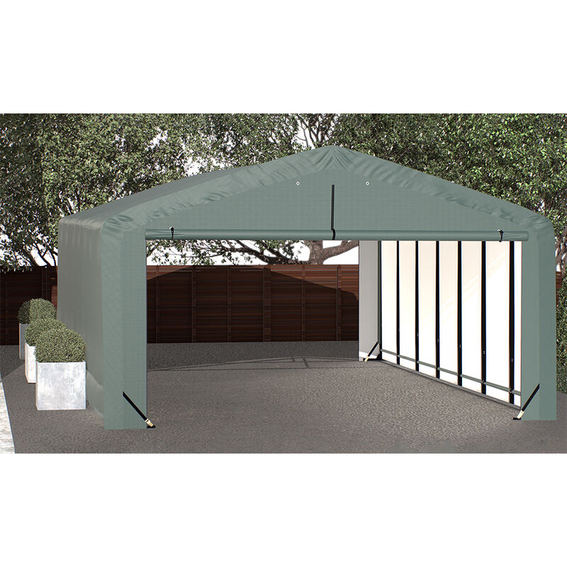 ShelterLogic ShelterTube Garage, 20'W x 32'L x 12'H image number 4