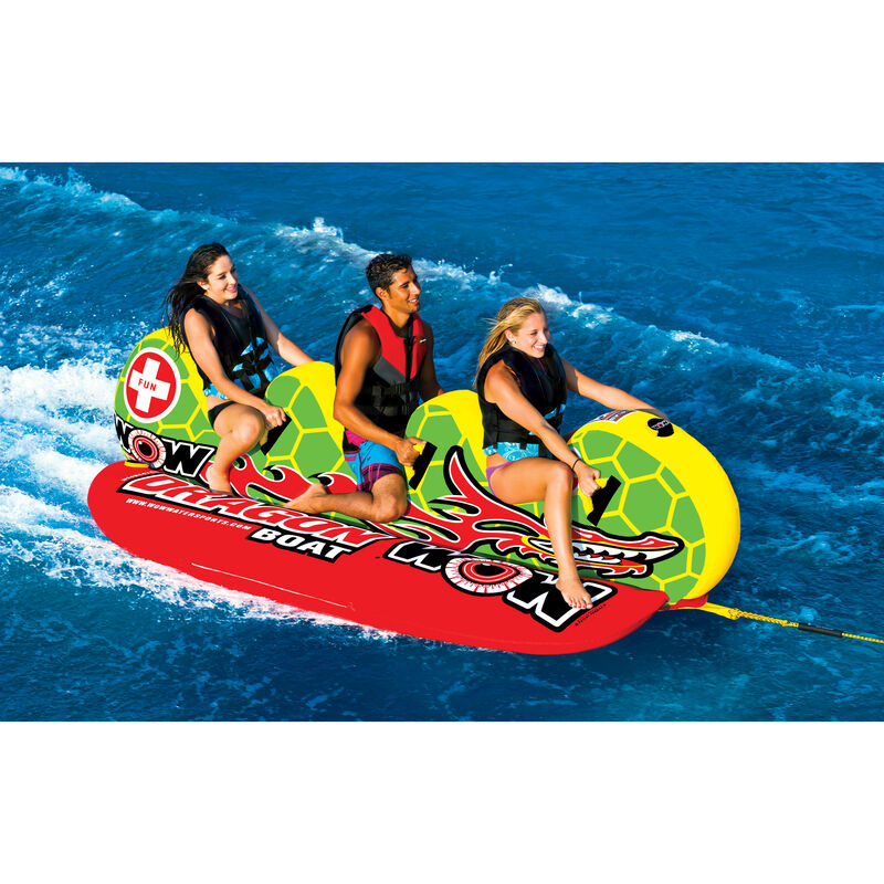 WOW Dragon Boat Towable Tube image number 2