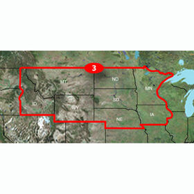 Garmin Topography, North Central US