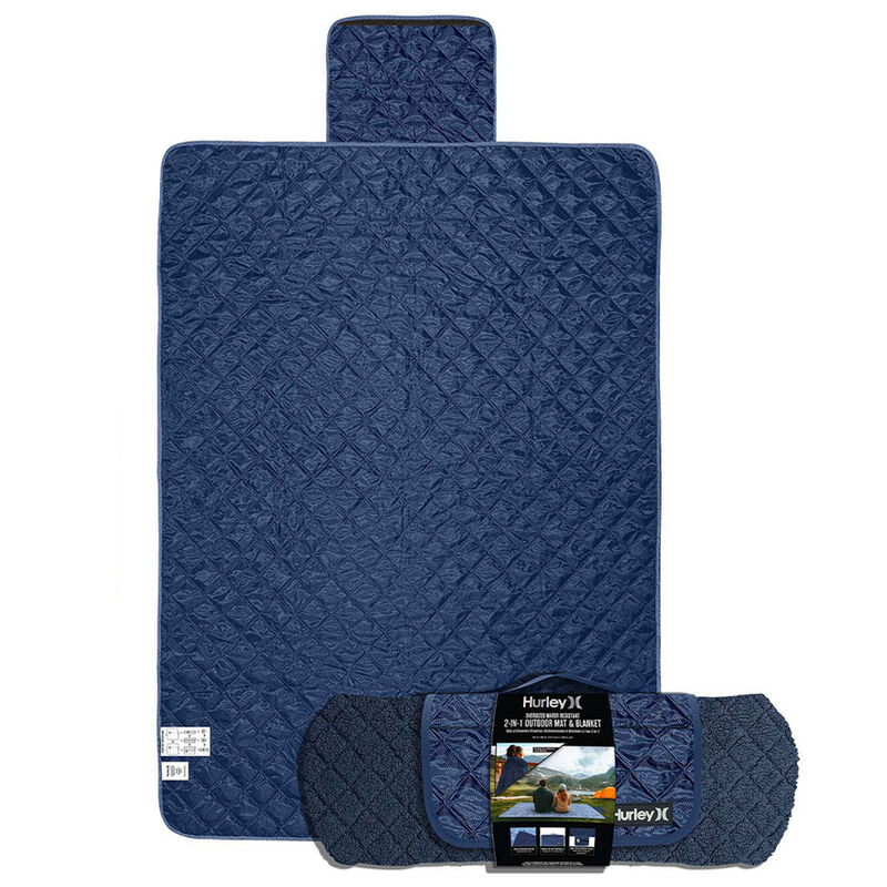 Hurley 2-in-1 Camping Mat and Blanket image number 2