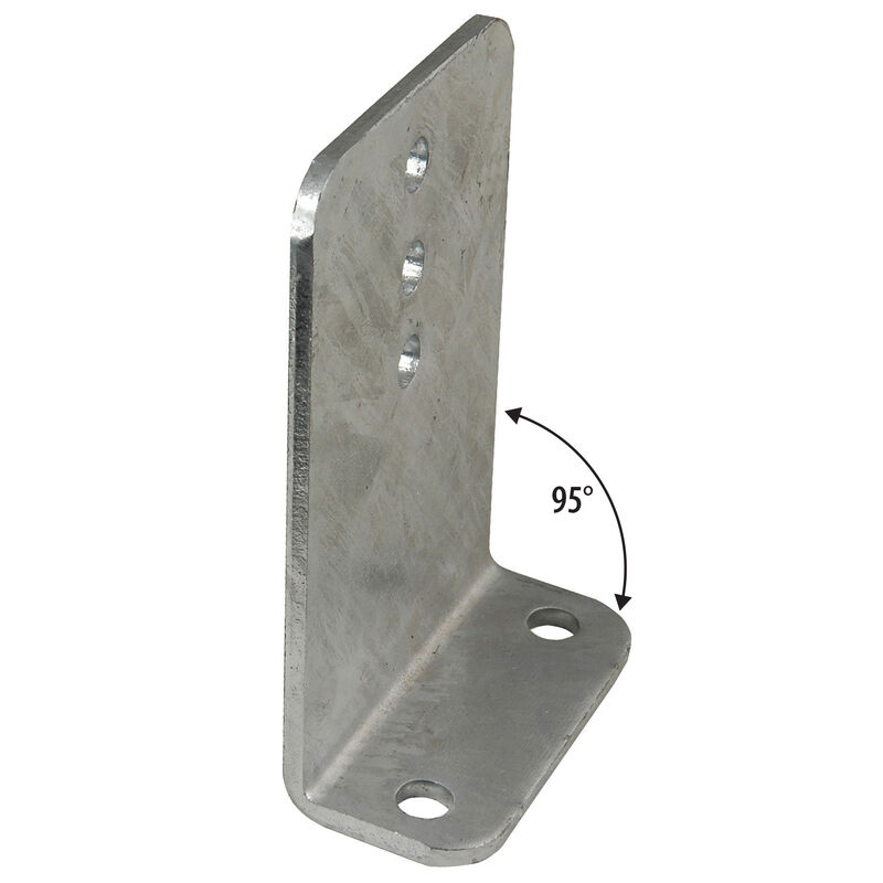 Smith Heavy-Duty 95° Vertical Bunk Bracket, Each image number 1