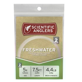 Scientific Anglers Nylon Freshwater/Saltwater Leaders, 2-Pack