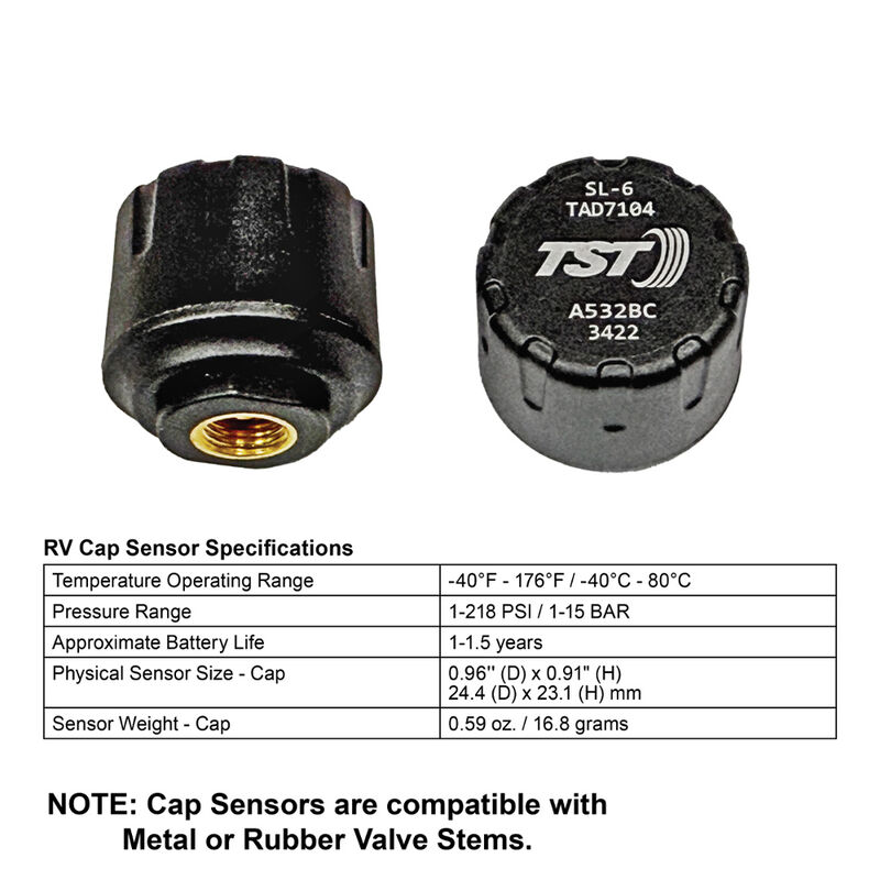 TST 770 Series 4 RV TPMS w/ Color Touch Display & Repeater image number 5
