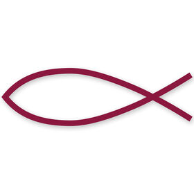 Fish Symbol Vinyl Decal