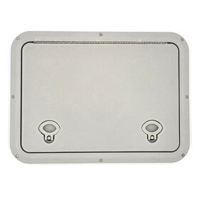 DPI 13" x 17" Flush Series Hatch, Auster Light Gray