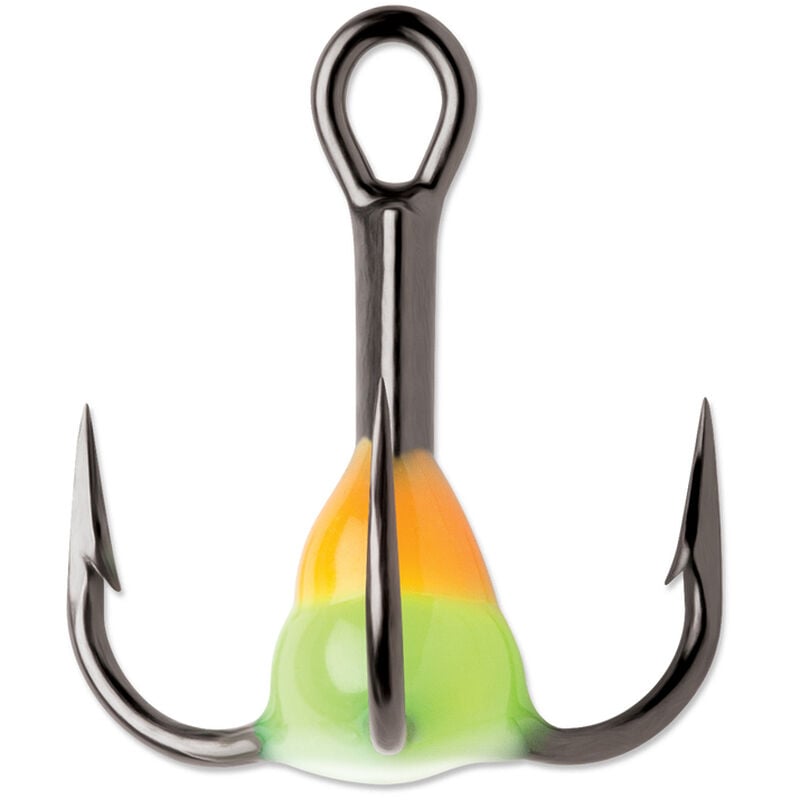 VMC Glow Resin Treble Hooks, 2-Pack image number 2