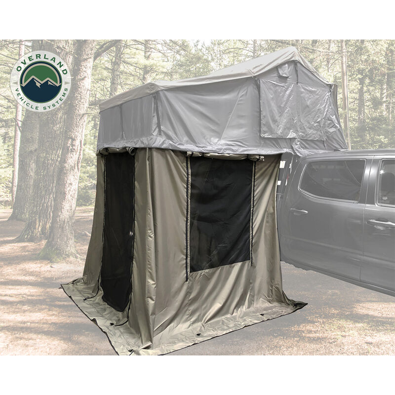 Overland Vehicle Systems Nomadic 3 Extended Rooftop Tent with Annex image number 7