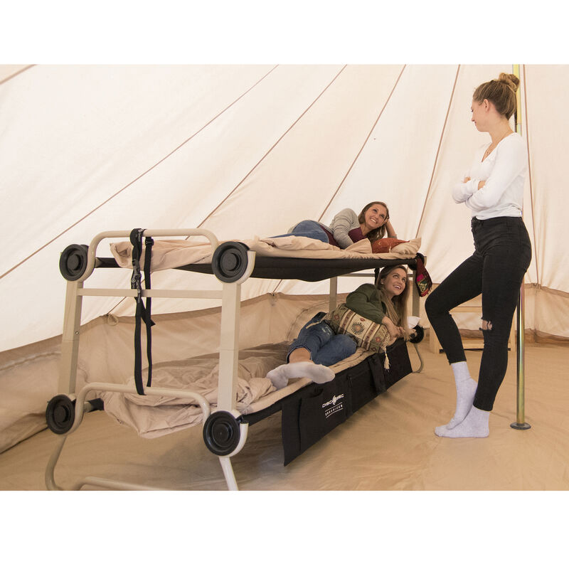 Adult Luxury Duvalay&trade; Sleeping Pad for Disc-O-Bed&reg; L, Cappuccino image number 12