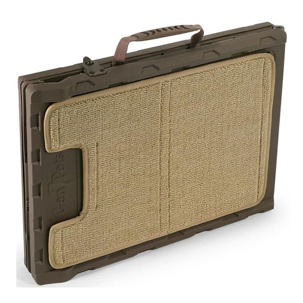 Brown Indoor Carpet Mini Pet Ramp | Overton's