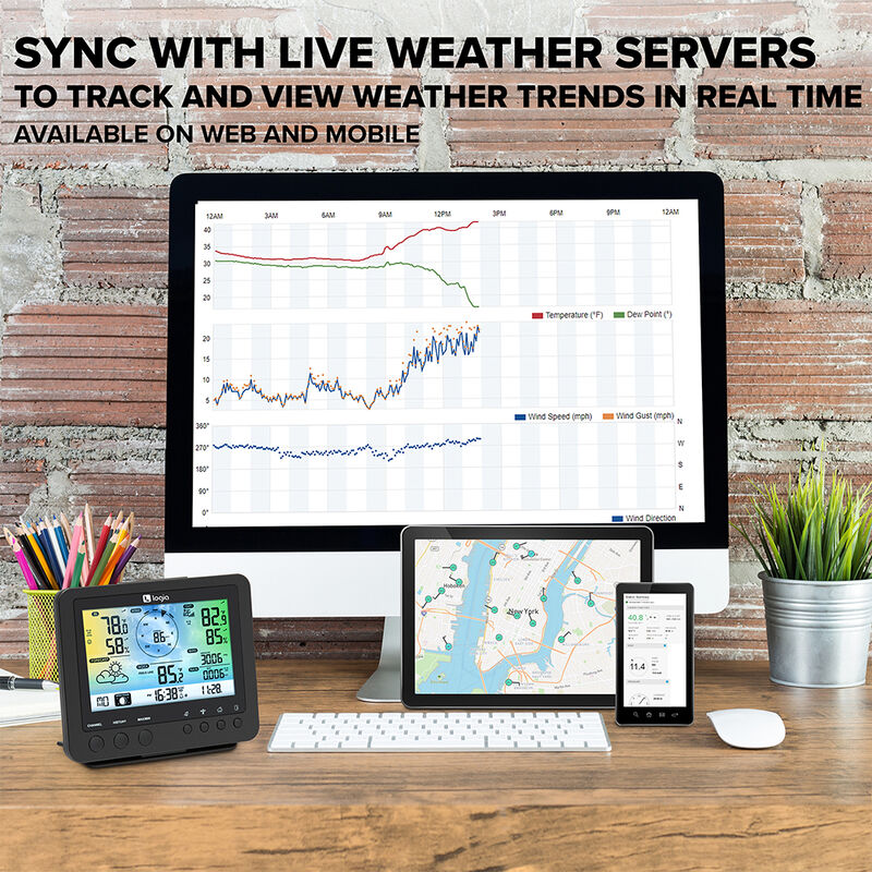 Logia 5-in-1 Wireless Weather Station with WiFi image number 5