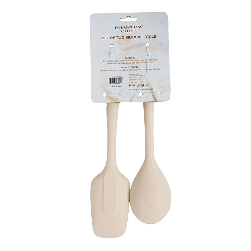 Phantom Chef Silicone Spoonula and Spoon Set image number 6