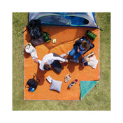 CGEAR Original Sand-Free Outdoor Camping Mat, Orange Agave Large