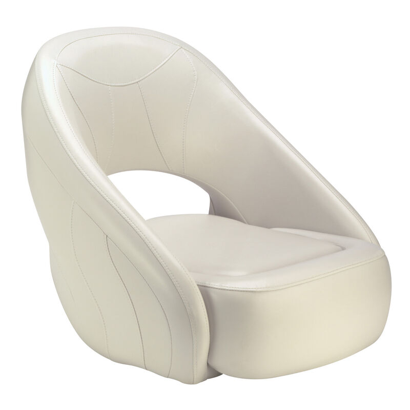 Attwood Avenir Fully Upholstered Seat, White Base image number 2