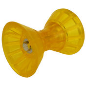 Yellow Poly Bow Roller, fits 3" bracket