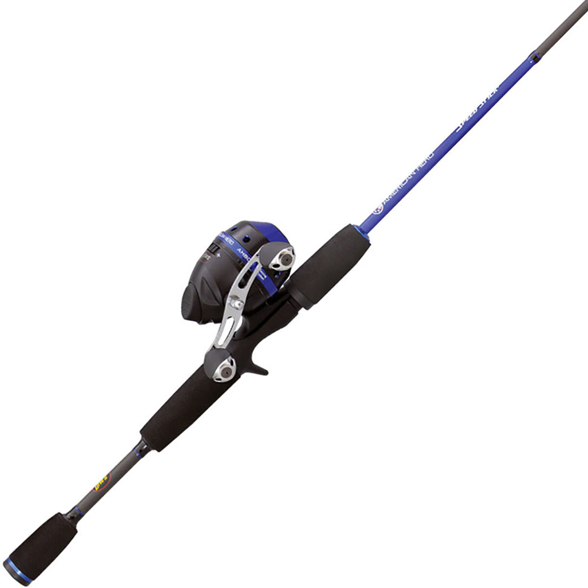 Lew's American Hero Metal Cone Spincast Combo, 6'0