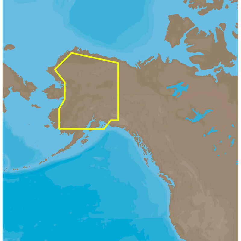 C-MAP MAX-N Wide, Alaska image number 1