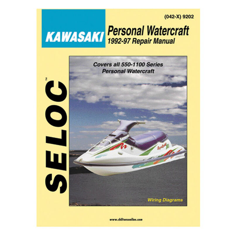 Seloc PWC Engine Maintenance And Repair Manual, Kawasaki '92-'97 550-1100 Series image number 1