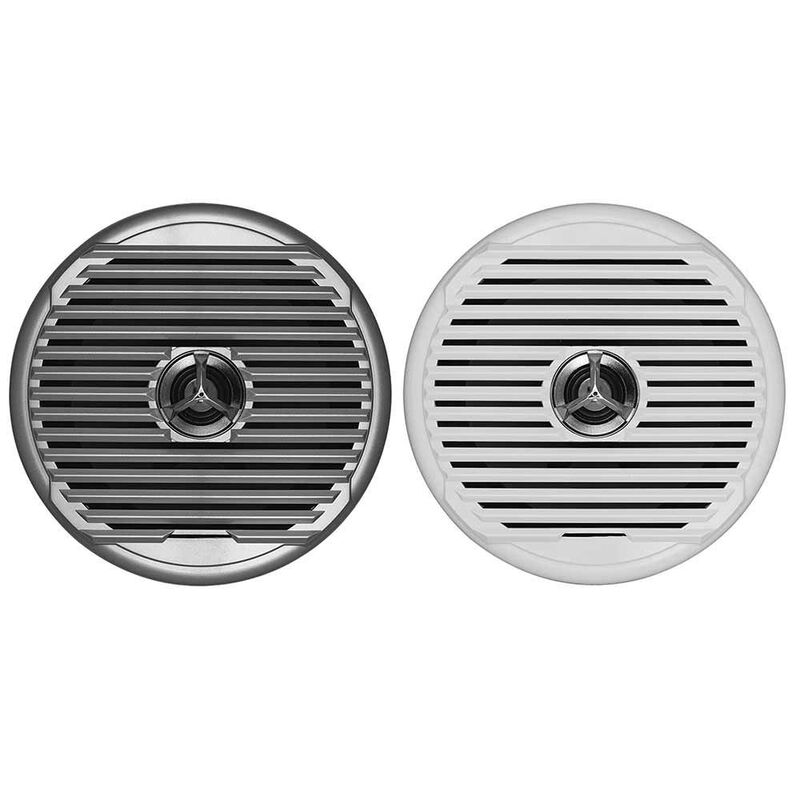 Jensen 6.5" 2-Pack High Performance Waterproof Speakers with Interchangeable Face Plates image number 1