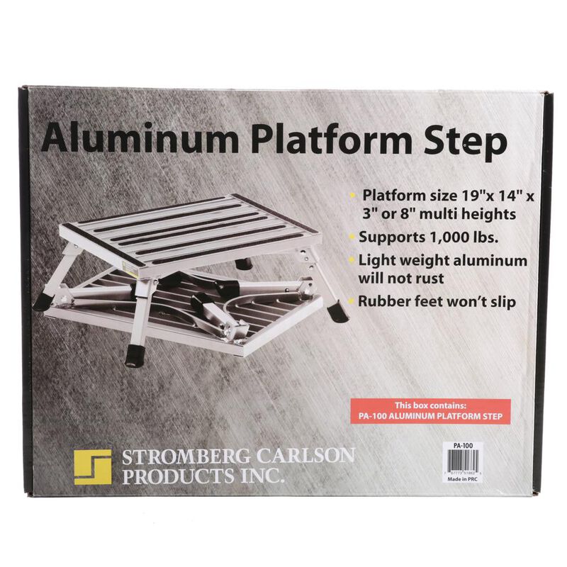 Stromberg Carlson Aluminum Folding Leg Platform Step image number 6