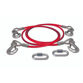 Roadmaster 64" Straight Cables w/ 2 hooks & 10K LB— 1 pair