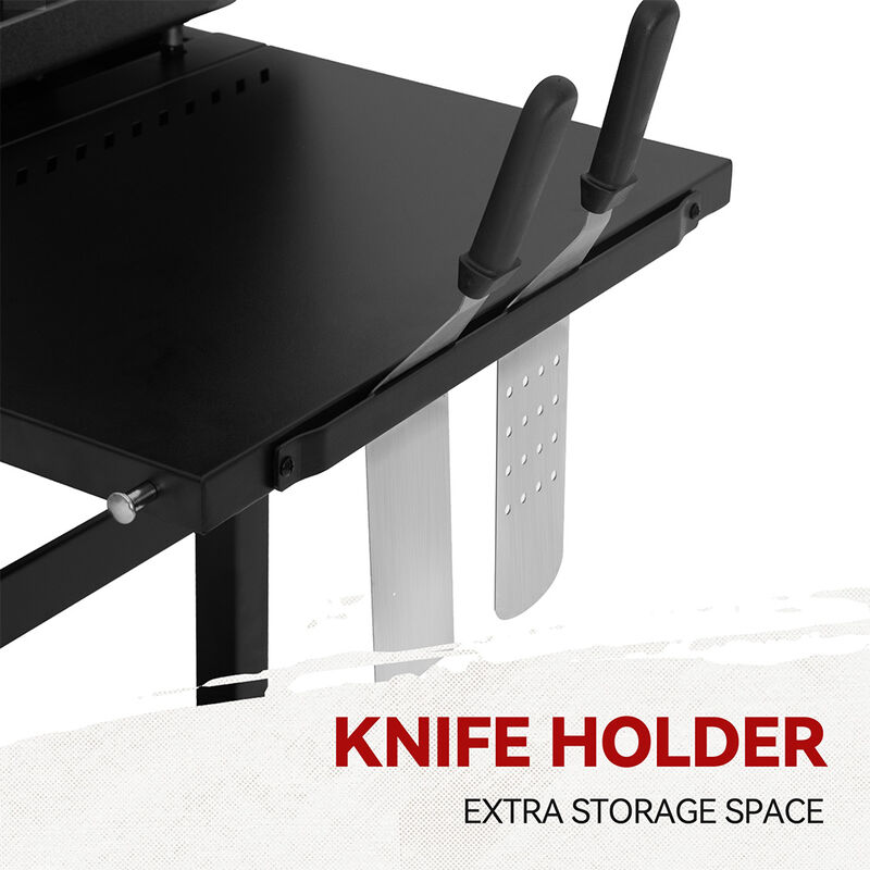 Royal Gourmet 36" 4-Burner Flat Top Gas Griddle with Hard Cover image number 10