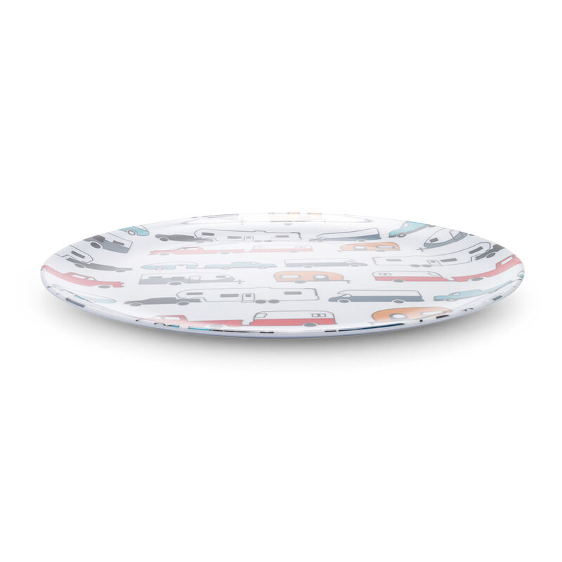 Life is Better at the Campsite RV Pattern Dinner Plate image number 2