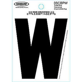 Hardline 3" Vinyl Boat Lettering 3SCBPW