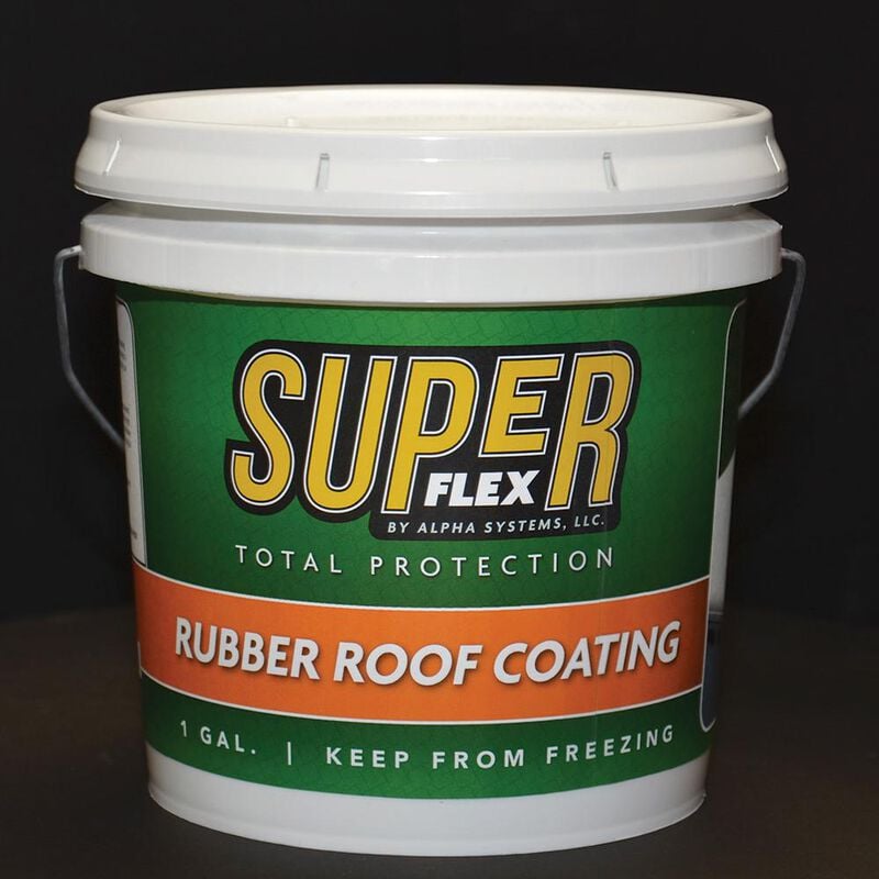 Superflex Rubber Roof Coating, 1 Gallon image number 1