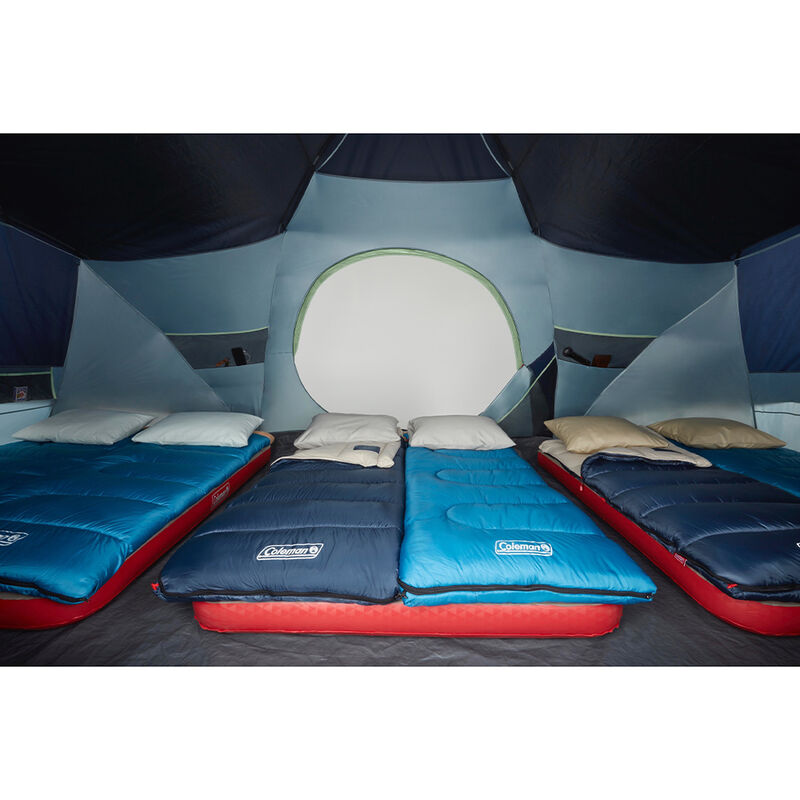 Coleman Skydome 12-Person Camping Tent XL, Blue Nights image number 6