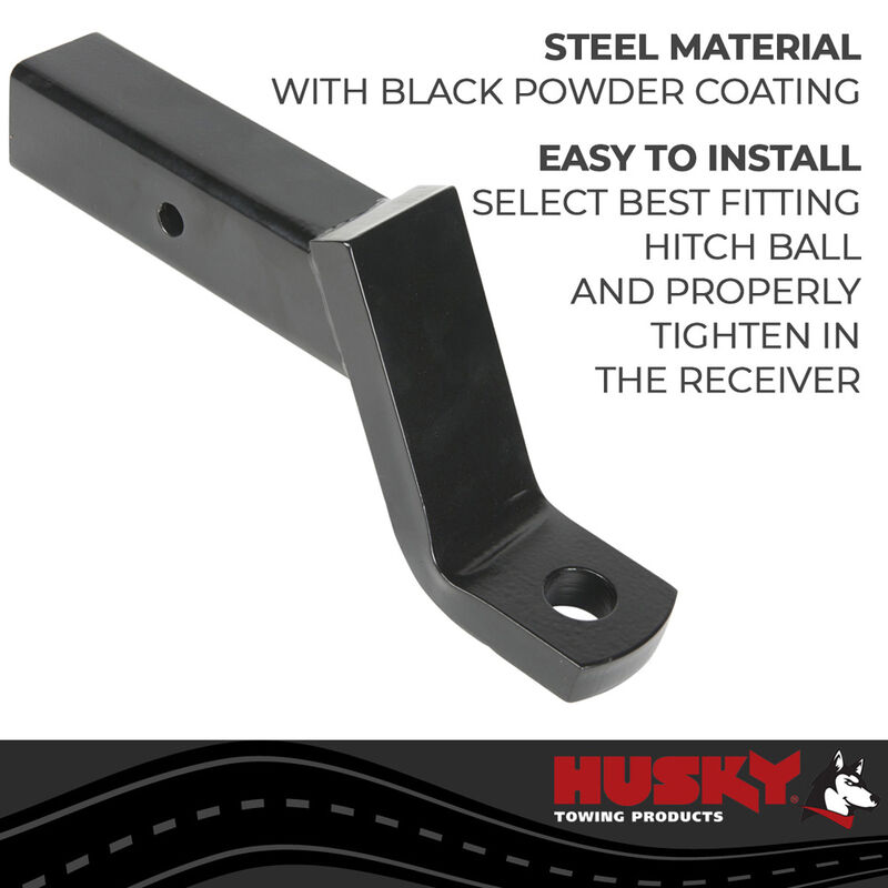 Husky Towing 2-1/2 Inch Receiver Trailer Hitch Ball Mount image number 4