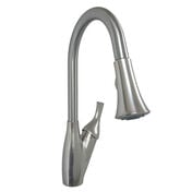 Empire RV Metal Pull-Down Kitchen Faucet with Trumpet-Style Spray Head