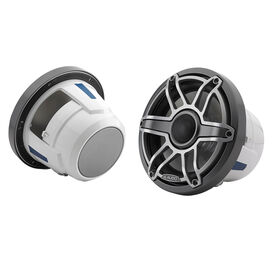 JL Audio M6 Series 8.8" Marine Coaxial Speakers w/ Titanium Sport Grille