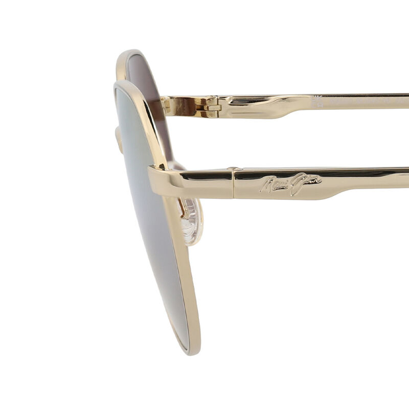 Maui Jim Core Round Sunglasses - Gold image number 4