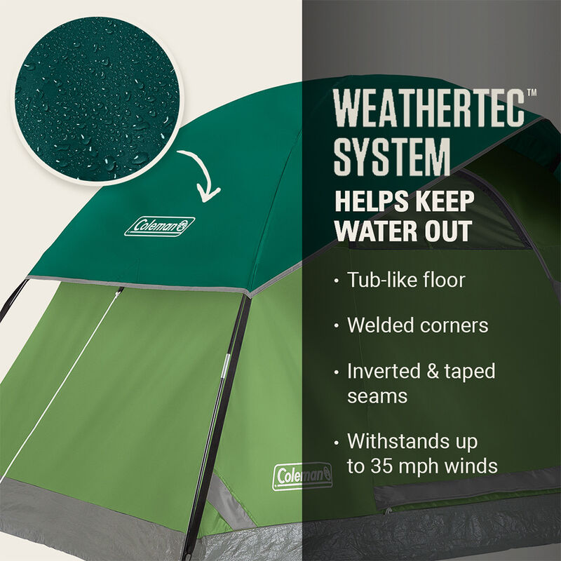 Coleman Sundome 6-Person Camping Tent image number 2