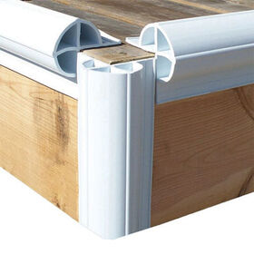 Dock Edge Premium PVC Corner Edge Profile, 48'