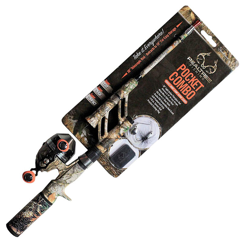 Steinhauser Telescopic Fishing Rod And Spincast Reel Combo image number 1