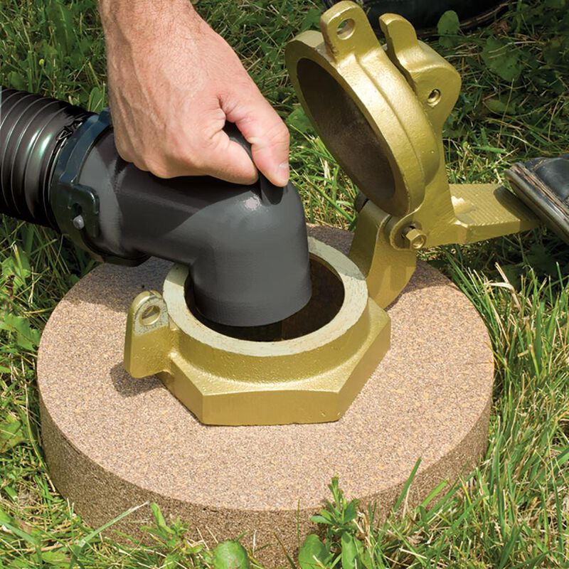 Thetford SmartTote2 LX 4-Wheel Portable Waste Tank, 35 Gallon image number 4