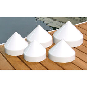Dockmate Conehead Cap for Round Pilings, 11" Dia.